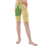 Citrus Fruit Healthy Vitamin Kids  Mid Length Swim Shorts