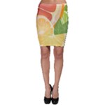 Citrus Fruit Healthy Vitamin Bodycon Skirt