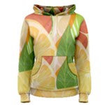 Citrus Fruit Healthy Vitamin Women s Pullover Hoodie