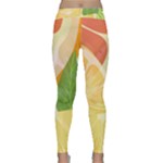 Citrus Fruit Healthy Vitamin Classic Yoga Leggings