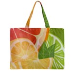 Citrus Fruit Healthy Vitamin Zipper Mini Tote Bag