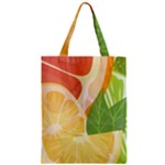 Citrus Fruit Healthy Vitamin Zipper Classic Tote Bag