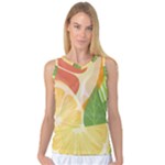 Citrus Fruit Healthy Vitamin Women s Basketball Tank Top