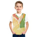 Citrus Fruit Healthy Vitamin Kids  Basketball Tank Top