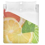 Citrus Fruit Healthy Vitamin Duvet Cover (Queen Size)