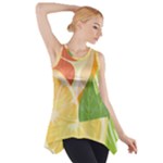 Citrus Fruit Healthy Vitamin Side Drop Tank Tunic