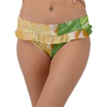 Citrus Fruit Healthy Vitamin Frill Bikini Bottoms