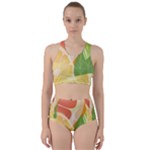 Citrus Fruit Healthy Vitamin Racer Back Bikini Set