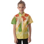 Citrus Fruit Healthy Vitamin Kids  Short Sleeve Shirt