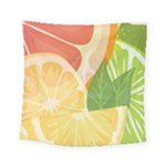 Citrus Fruit Healthy Vitamin Square Tapestry (Small)