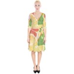 Citrus Fruit Healthy Vitamin Wrap Up Cocktail Dress