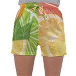 Citrus Fruit Healthy Vitamin Sleepwear Shorts