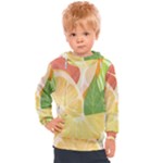 Citrus Fruit Healthy Vitamin Kids  Hooded Pullover