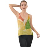 Citrus Fruit Healthy Vitamin Chiffon Cami