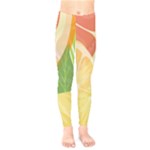 Citrus Fruit Healthy Vitamin Kids  Leggings