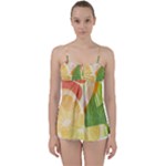 Citrus Fruit Healthy Vitamin Babydoll Tankini Top