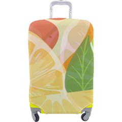 Citrus Fruit Healthy Vitamin Luggage Cover (Large) from ArtsNow.com