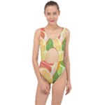 Citrus Fruit Healthy Vitamin Center Cut Out Swimsuit