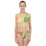 Citrus Fruit Healthy Vitamin Spliced Up Two Piece Swimsuit