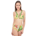 Citrus Fruit Healthy Vitamin Cage Up Bikini Set