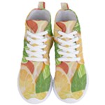 Citrus Fruit Healthy Vitamin Women s Lightweight High Top Sneakers