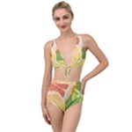 Citrus Fruit Healthy Vitamin Tied Up Two Piece Swimsuit