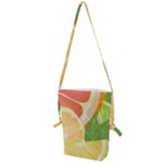 Citrus Fruit Healthy Vitamin Folding Shoulder Bag