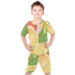 Citrus Fruit Healthy Vitamin Kids  T-Shirt and Shorts Set