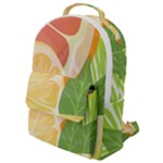 Citrus Fruit Healthy Vitamin Flap Pocket Backpack (Small)