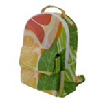 Citrus Fruit Healthy Vitamin Flap Pocket Backpack (Large)