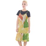 Citrus Fruit Healthy Vitamin Camis Fishtail Dress