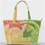 Citrus Fruit Healthy Vitamin Back Pocket Shoulder Bag 