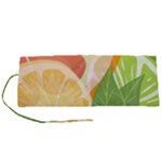 Citrus Fruit Healthy Vitamin Roll Up Canvas Pencil Holder (S)