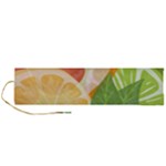 Citrus Fruit Healthy Vitamin Roll Up Canvas Pencil Holder (L)