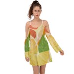 Citrus Fruit Healthy Vitamin Boho Dress