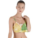 Citrus Fruit Healthy Vitamin Layered Top Bikini Top 