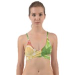 Citrus Fruit Healthy Vitamin Wrap Around Bikini Top