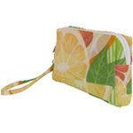 Citrus Fruit Healthy Vitamin Wristlet Pouch Bag (Small)