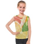 Citrus Fruit Healthy Vitamin Kids  Mesh Tank Top