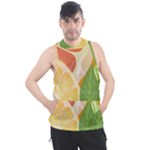 Citrus Fruit Healthy Vitamin Men s Sleeveless Hoodie