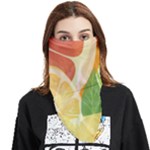 Citrus Fruit Healthy Vitamin Face Covering Bandana (Triangle)