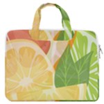 Citrus Fruit Healthy Vitamin MacBook Pro 13  Double Pocket Laptop Bag