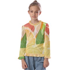 Kids  Frill Detail T-Shirt 