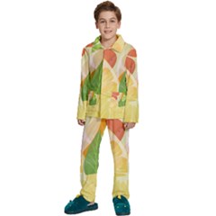 Kids  Long Sleeve Velvet Pajamas Set 