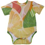 Citrus Fruit Healthy Vitamin Baby Short Sleeve Bodysuit