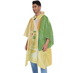 Men s Hooded Rain Ponchos 