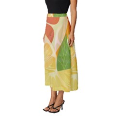 Classic Midi Chiffon Skirt 