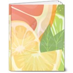 Citrus Fruit Healthy Vitamin 8  x 10  Softcover Notebook