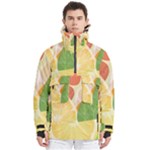 Citrus Fruit Healthy Vitamin Men s Pullover Zip Ski and Snowboard Waterproof Breathable Jacket