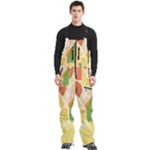 Citrus Fruit Healthy Vitamin Men s Front Zip Ski And Snowboard Bib Pants